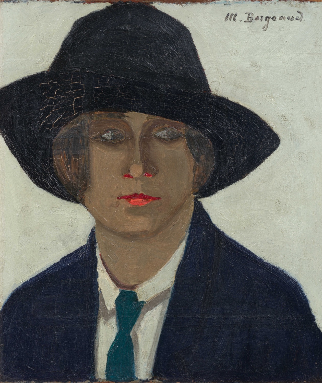 Femme à la cravatte