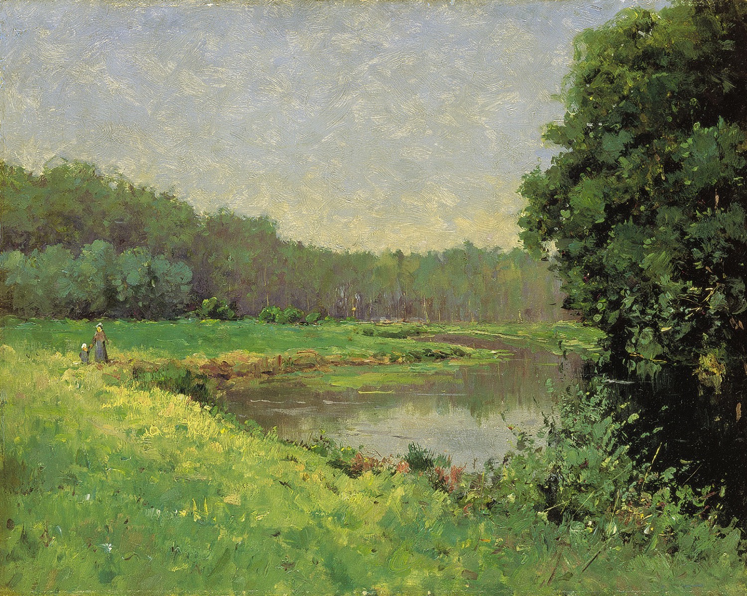 Les bords de l&rsquo;Anglin