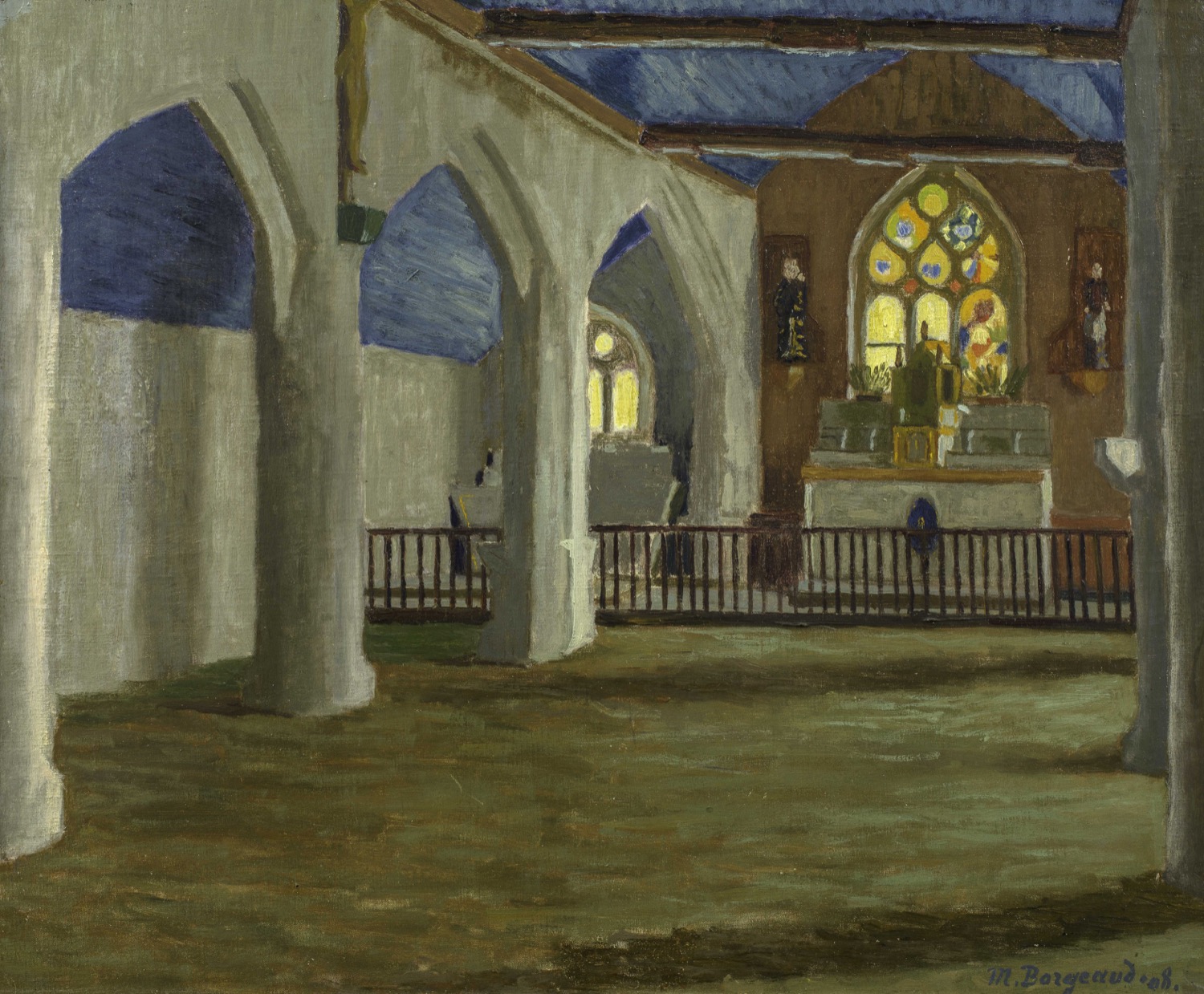 Intérieur d&rsquo;église