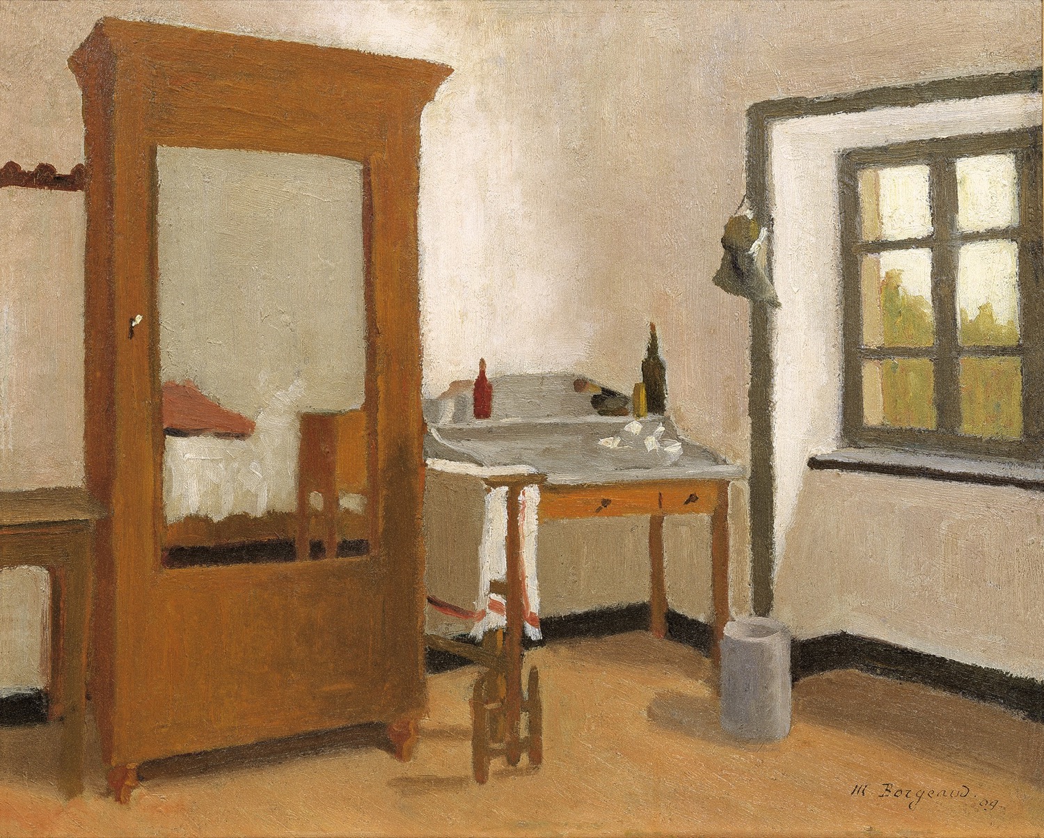 Chambre à l&rsquo;armoire
