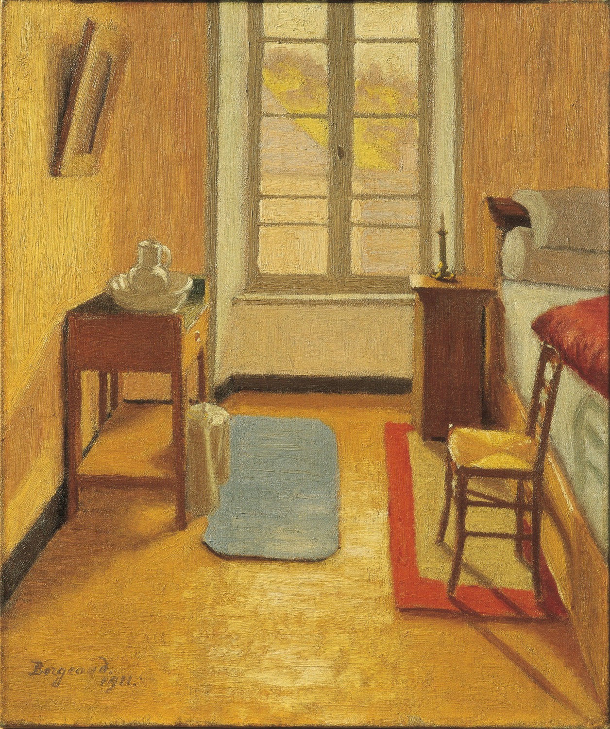 La chambre à coucher jaune