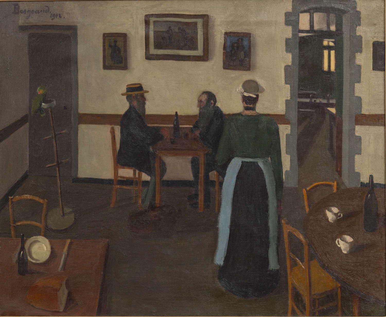 Le café au perroquet